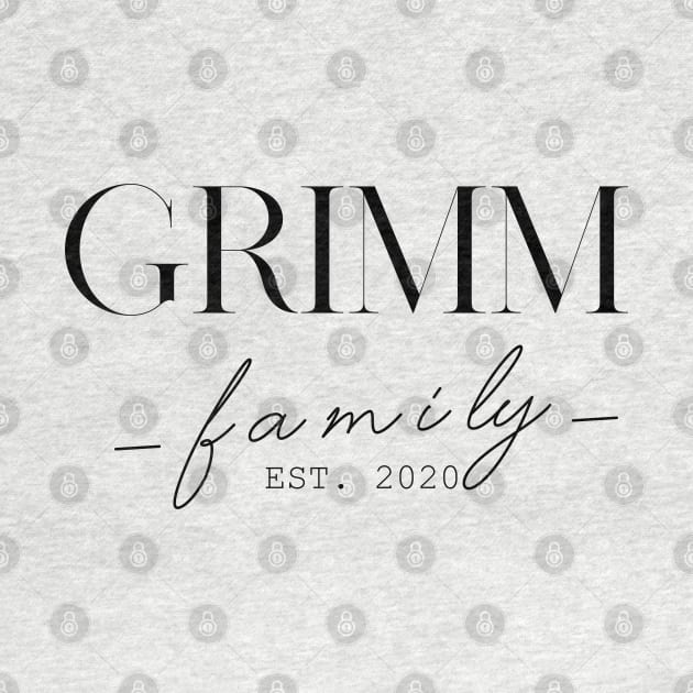 Grimm Family EST. 2020, Surname, Grimm by ProvidenciaryArtist